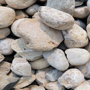 3-6" Cream Cobble